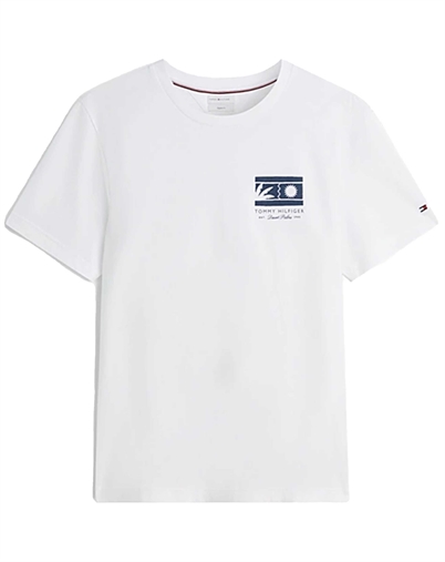 Tommy Hilfiger - Mono Sun Graphic T-Shirt - White